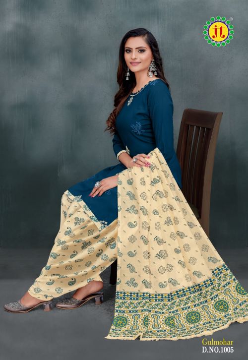 JT Gulmohor punjabi patiyala Suits catalog